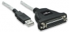 ��������� USB 2.0 ��� Parallel DB25F - MANHATTAN